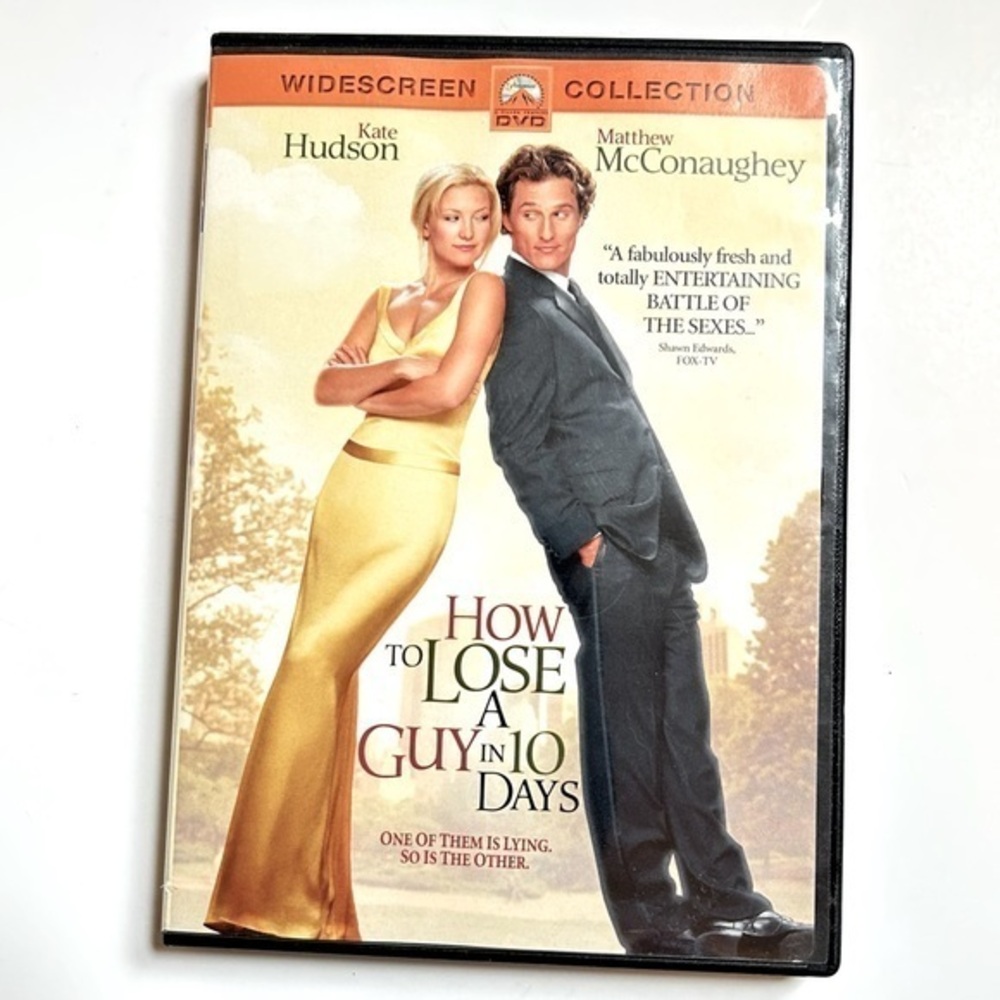 3 For $13! HOW TO LOSE A GUY IN 10 DAYS - DVD Matthew McConaughey